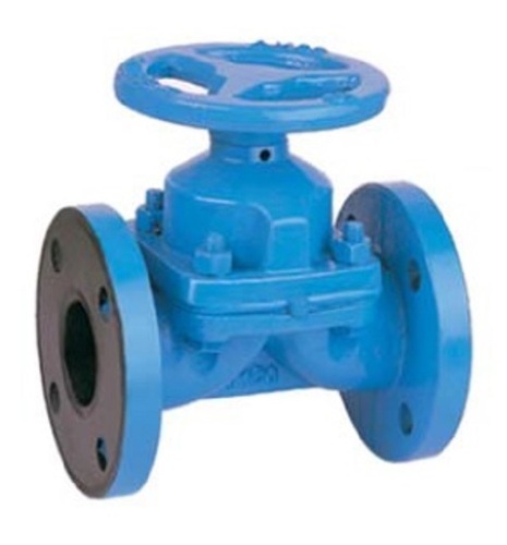 Ci Diaphragm Valve Unlined Pn 16 Fl