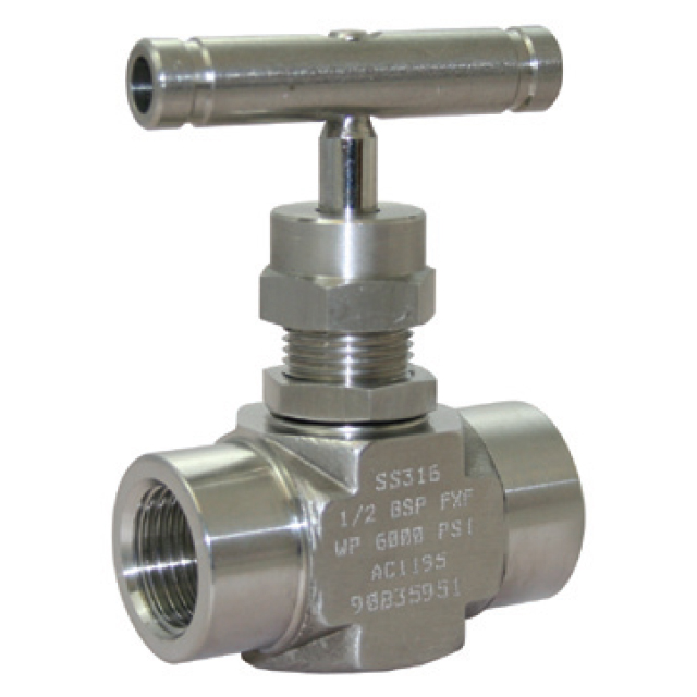 Stainless Steel Needle Valve - Screw